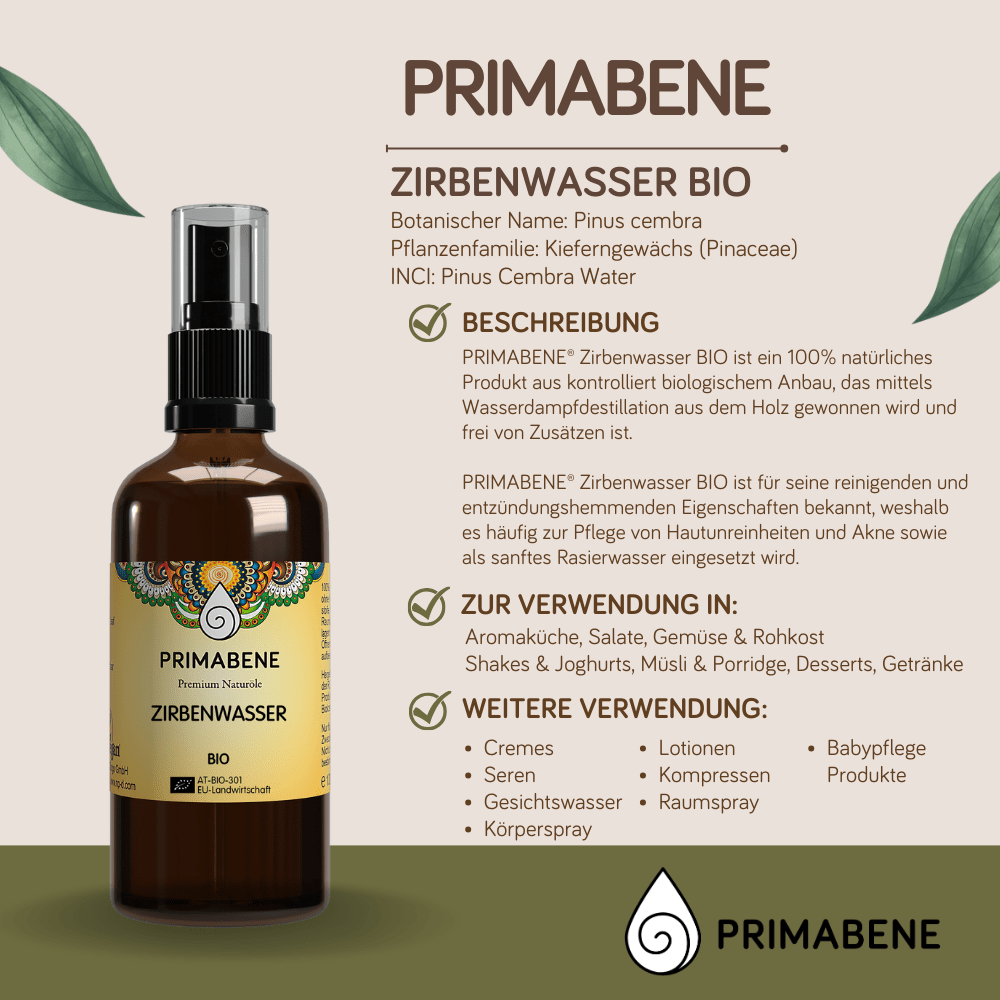 Bild von Zirbenwasser Bio